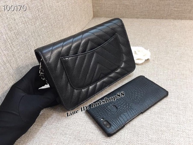 CHANEL女包 WOC系列 專櫃同步 香奈兒斜挎小包 經典百搭款chanel鏈條包 djc1409